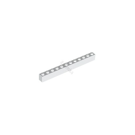 KLOCEK LEGO BRICK 1X12 WHITE - 6112
