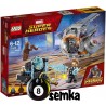 LEGO SUPER HEROES 76102 POSZUKIWANIE BRONI THORA