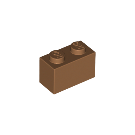 KLOCEK LEGO BRICK 1X2 MEDIUM DARK FLESH - 3004