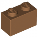 KLOCEK LEGO BRICK 1X2 MEDIUM DARK FLESH - 3004