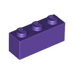 KLOCEK LEGO BRICK 1X3 DARK PURPLE - 3622