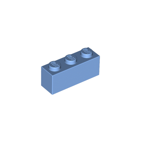 KLOCEK LEGO BRICK 1X3 MEDIUM BLUE - 3622