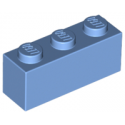 KLOCEK LEGO BRICK 1X3 MEDIUM BLUE - 3622