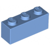 KLOCEK LEGO BRICK 1X3 MEDIUM BLUE - 3622