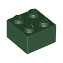 KLOCEK LEGO BRICK 2X2 DARK GREEN - 3003