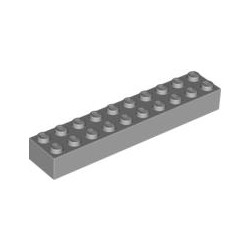 KLOCEK LEGO BRICK 2X10 LIGHT BLUISH GRAY - 3006
