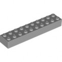 KLOCEK LEGO BRICK 2X10 LIGHT BLUISH GRAY - 3006