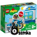 LEGO DUPLO 10900 MOTOCYKL POLICYJNY