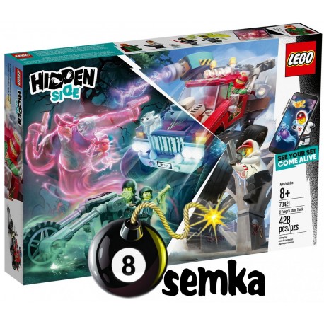 ZESTAW LEGO HIDDEN SIDE 70421 Samochód kaskaderski El Fuego