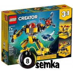 LEGO CREATOR 31090 Podwodny robot 3w1
