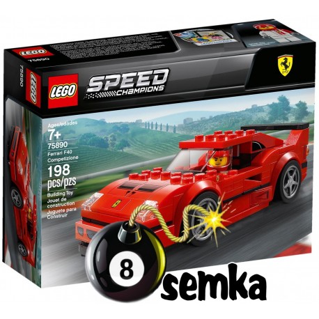 LEGO SPEED CHAMPION 75890 Ferrari F40 Competizione