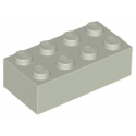 KLOCEK LEGO BRICK 2X4 LIGHT GRAY - 3001
