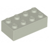 KLOCEK LEGO BRICK 2X4 LIGHT GRAY - 3001