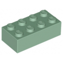 KLOCEK LEGO BRICK 2X4 SAND GREEN - 3001
