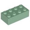 KLOCEK LEGO BRICK 2X4 SAND GREEN - 3001