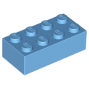 KLOCEK LEGO BRICK 2X4 MEDIUM BLUE - 3001