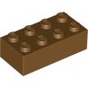 KLOCEK LEGO BRICK 2X4 SAND GREEN - 3001