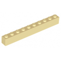 KLOCEK LEGO BRICK 1X10 TAN PIASKOWY - 6111