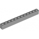 KLOCEK LEGO BRICK 1X12 LIGHT BLUISH GRAY - 6112