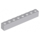 KLOCEK LEGO BRICK 1X8 LIGHT BLUISH GRAY - 3008