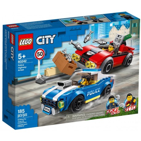 LEGO CITY 60242 ARESZTOWANIE NA AUTOSTRADZIE