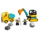 LEGO DUPLO 10931 Ciężarówka i koparka gąsienicowa
