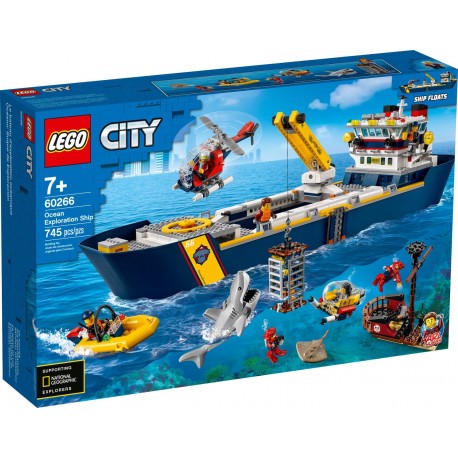 LEGO CITY 60266 Statek badaczy oceanu