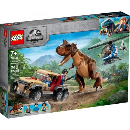 LEGO JURASSIC WORLD 76941 Pościg za karnotaurem