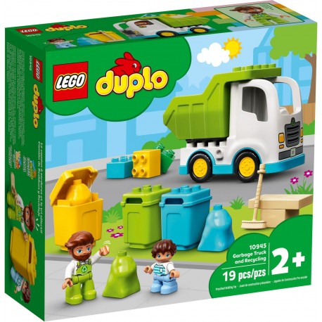 LEGO DUPLO 10945 Śmieciarka i recykling
