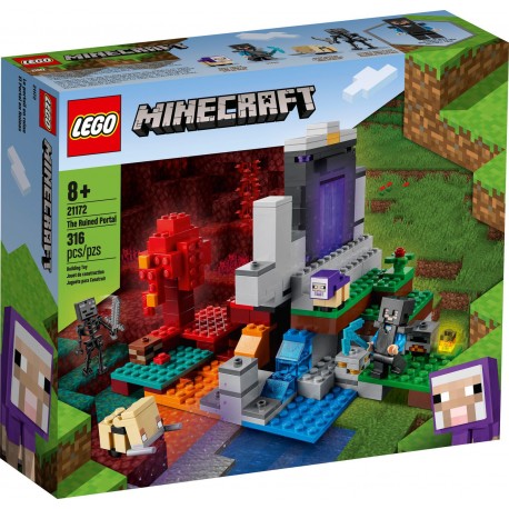 LEGO MINECRAFT 21172 Zniszczony portal
