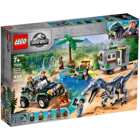LEGO JURASSIC WORLD 75939 Starcie z barionyksem: poszukiwanie skarbów