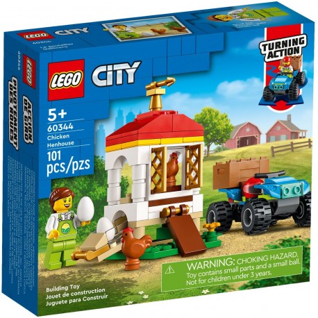 LEGO CITY 60344 Kurnik z kurczakami