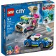 LEGO CITY 60314 Policyjny pościg za furgonetką z lodami