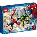 LEGO SUPER HEROES 76198 Bitwa mechów Spider-Mana i Doktora