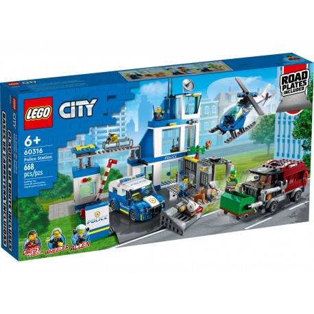 LEGO CITY 60316 Posterunek policji