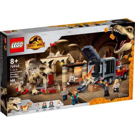 LEGO JURASSIC WORLD 76947 Kecalkoatl: zasadzka z samolotem