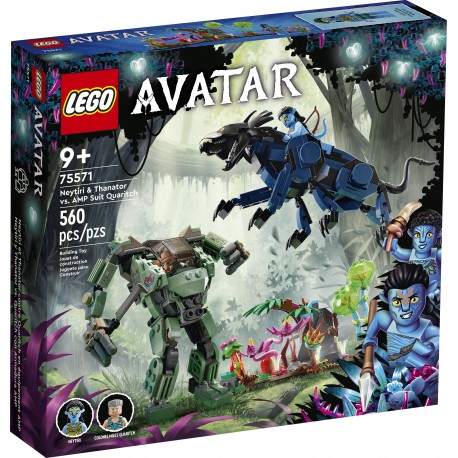 LEGO AVATAR 75571 Neytiri i Thanator kontra Quaritch w kombinezonie PZM