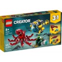 LEGO CREATOR 31130 Wyprawa po zatopiony skarb 3w1