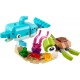 LEGO CREATOR 31128 Delfin i żółw 3w1