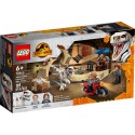 LEGO JURASSIC WORLD 76945 Atrociraptor: pościg na motocyklu
